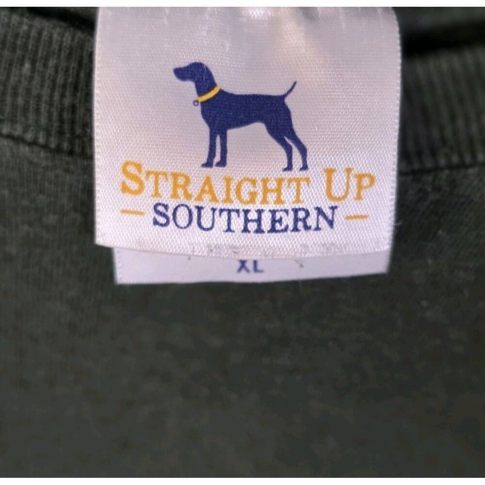 Straight Up Southern Adult XL Emerald Green" Fishing Lures Graphic T-Shirt - Thumbnail 2