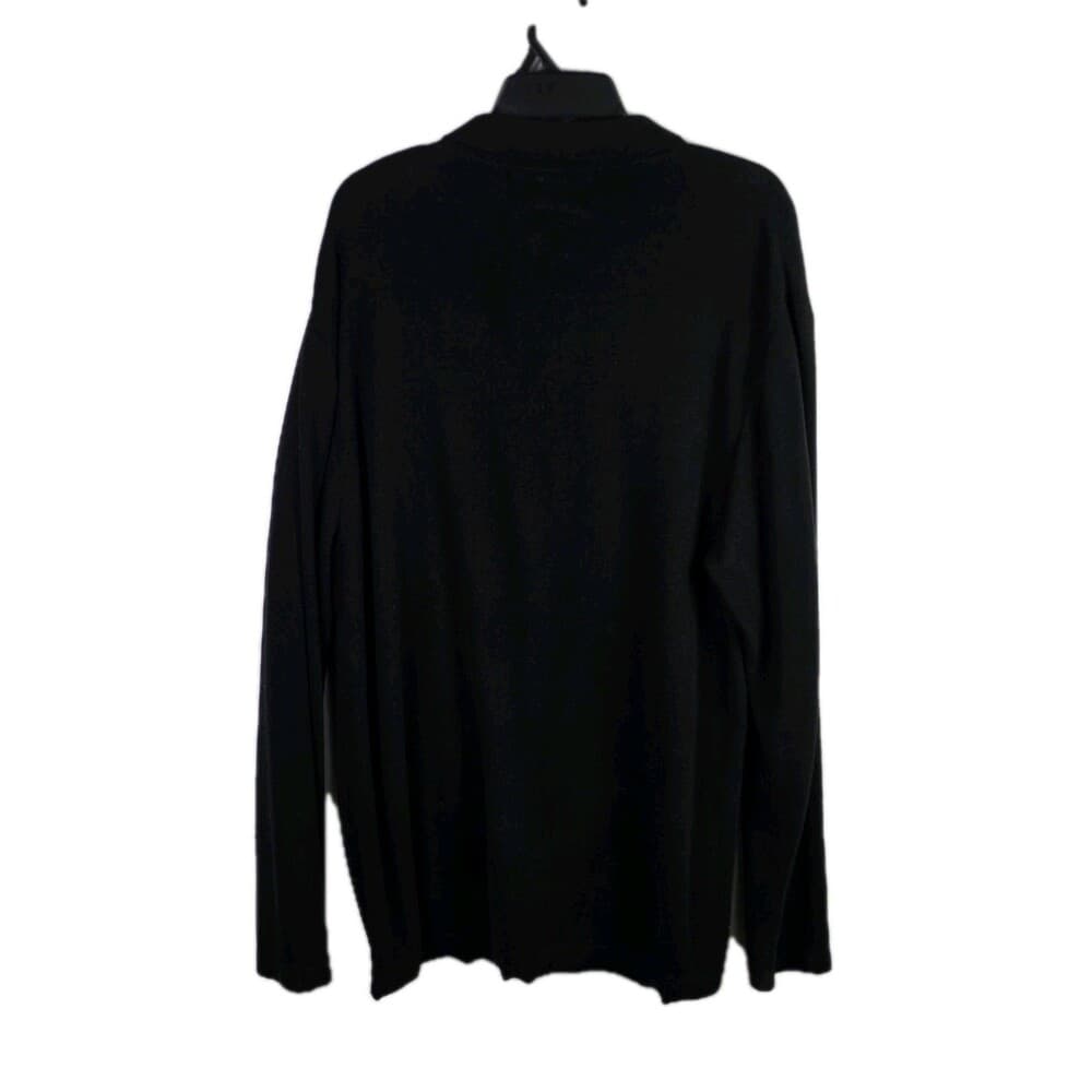 Perry Ellis Men's XL Black Full Zip‎ Cardigan Long Sleeve Sweater - Thumbnail 4