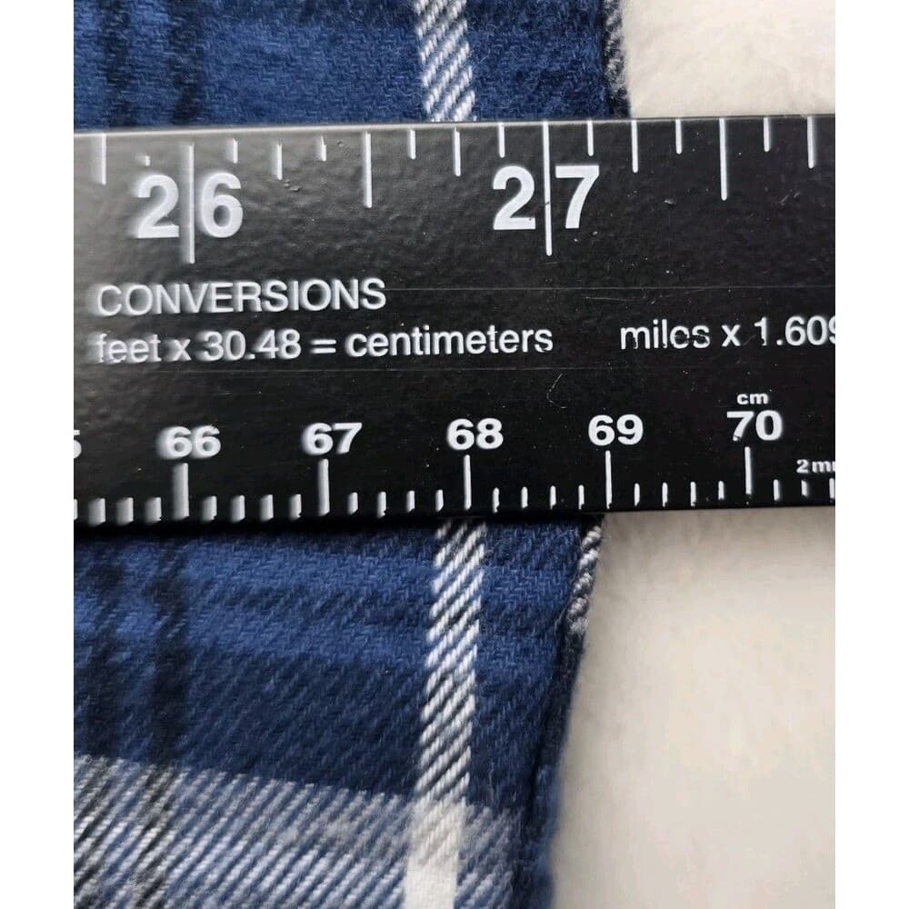 Red Head‎ Men's XXL Blue Plaid Long Sleeve Button Up Shirt - Thumbnail 3