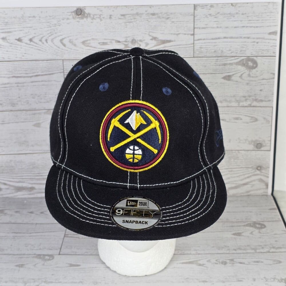 New Era Denver Nuggets Black & Blue Snapback Cap‎ - Thumbnail 8