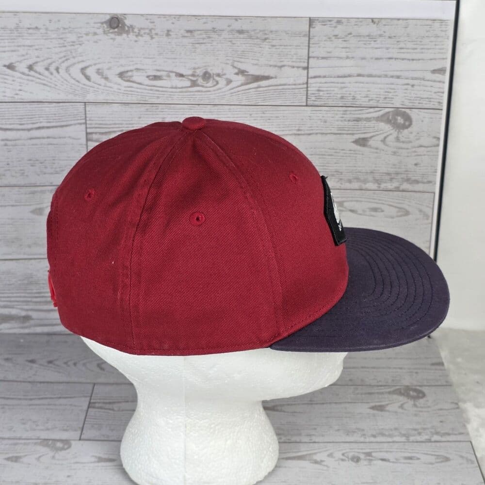 Quicksilver Red & Black Adult's Stretch Cap - Thumbnail 3