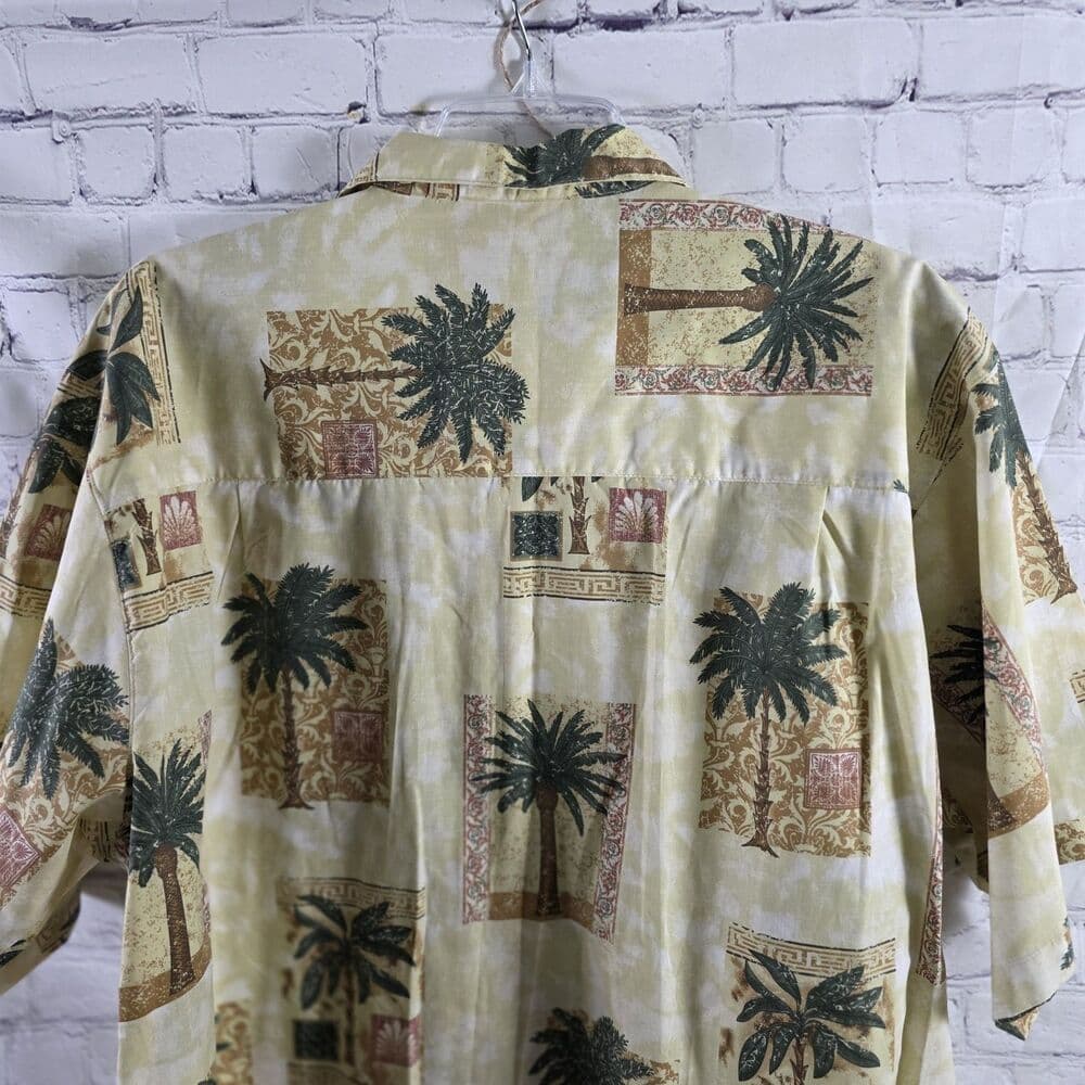 Montego Joe Men's XXL Hawaiian Short Sleeve Button Up Shirt - Thumbnail 7