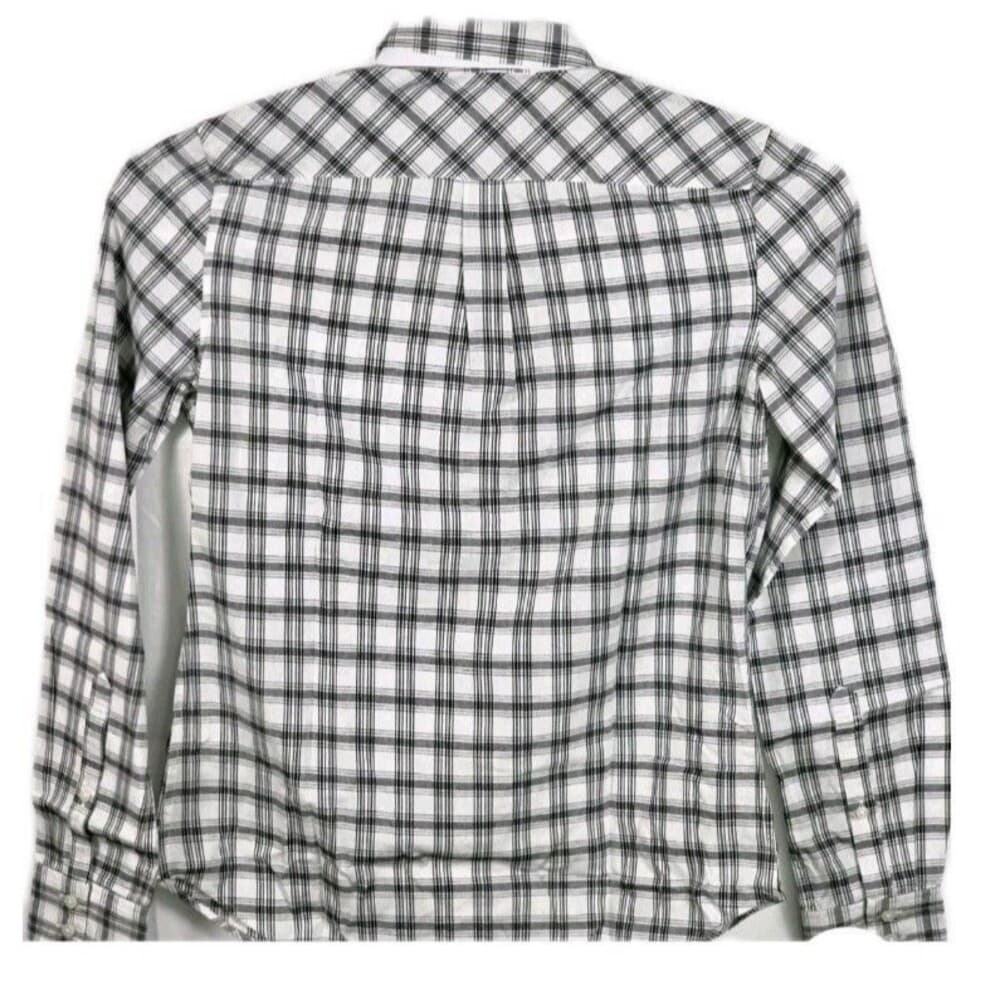 NWOT Untuckit Women’s Marina Plaid Long Sleeve Button Down In Sizes 0, 2, 4 & 6 - Thumbnail 4