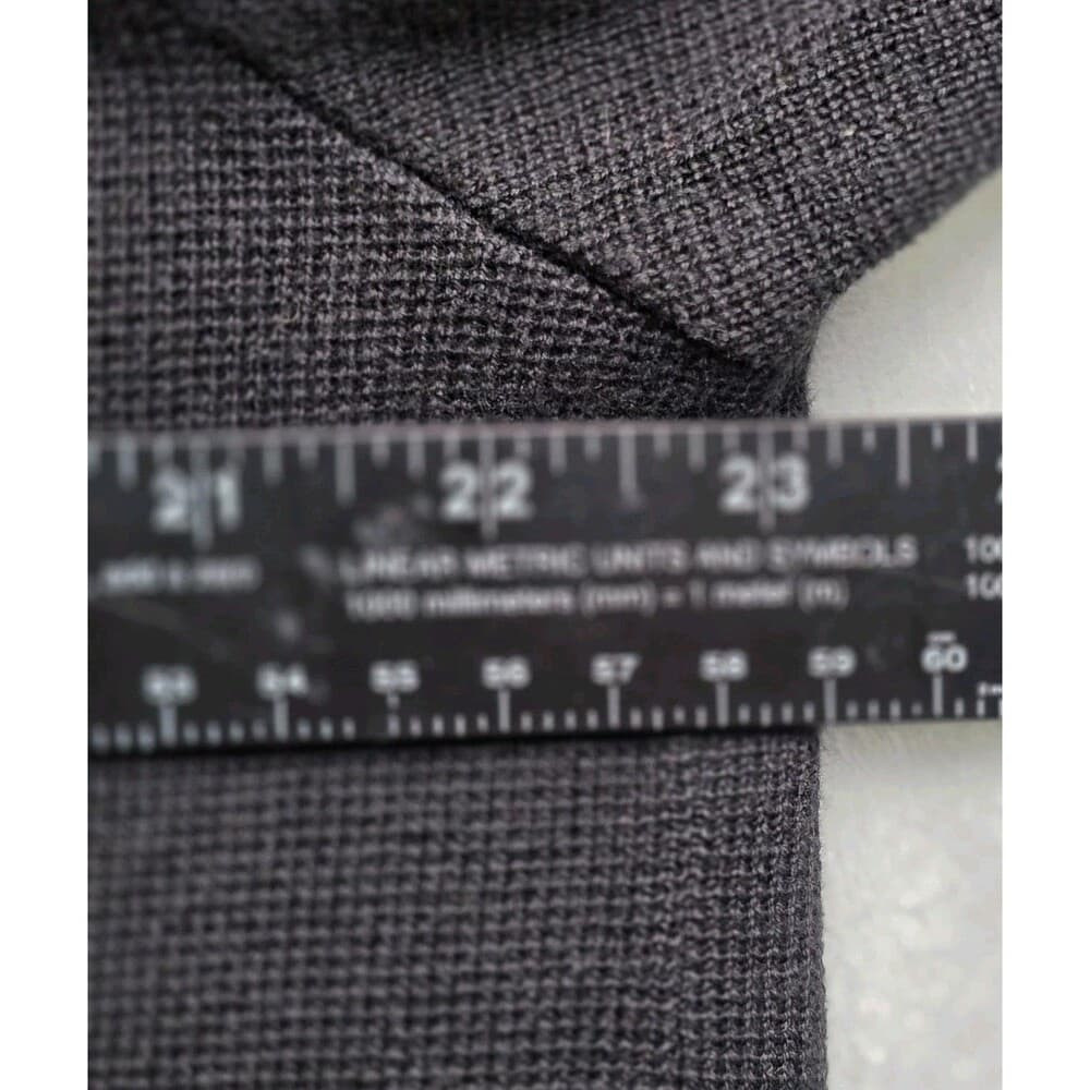Perry Ellis Men's XL Black Full Zip‎ Cardigan Long Sleeve Sweater - Thumbnail 3