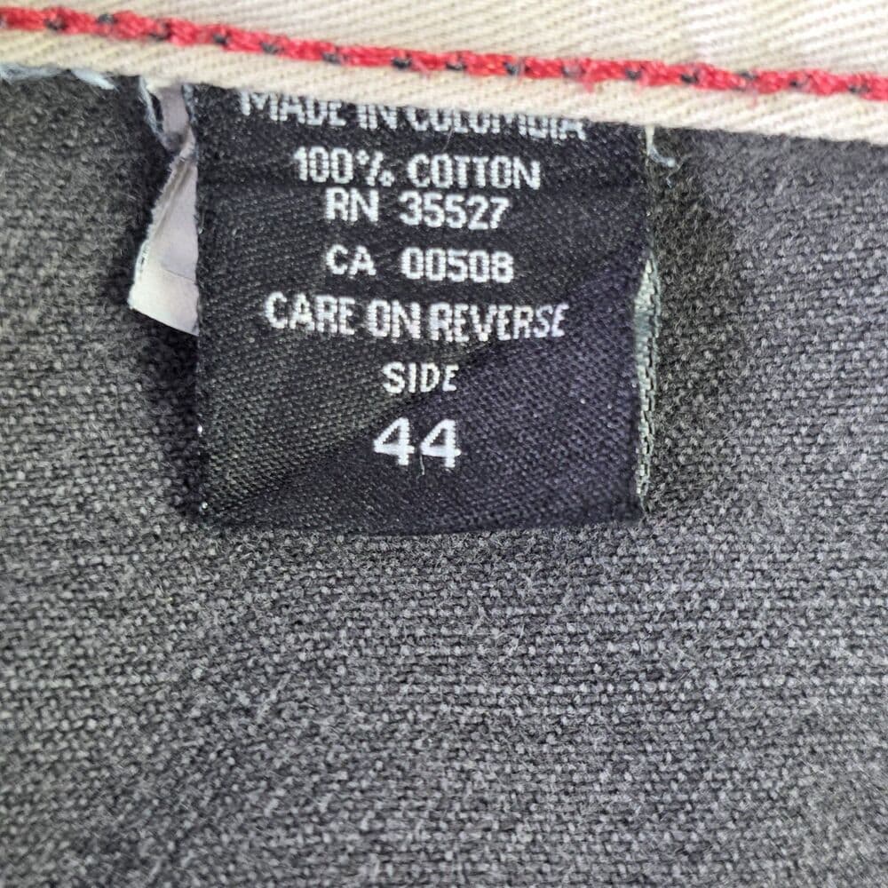 Vintage Marithe Francois Girbaud Men's Size 42 Black Jean Shorts - Thumbnail 4
