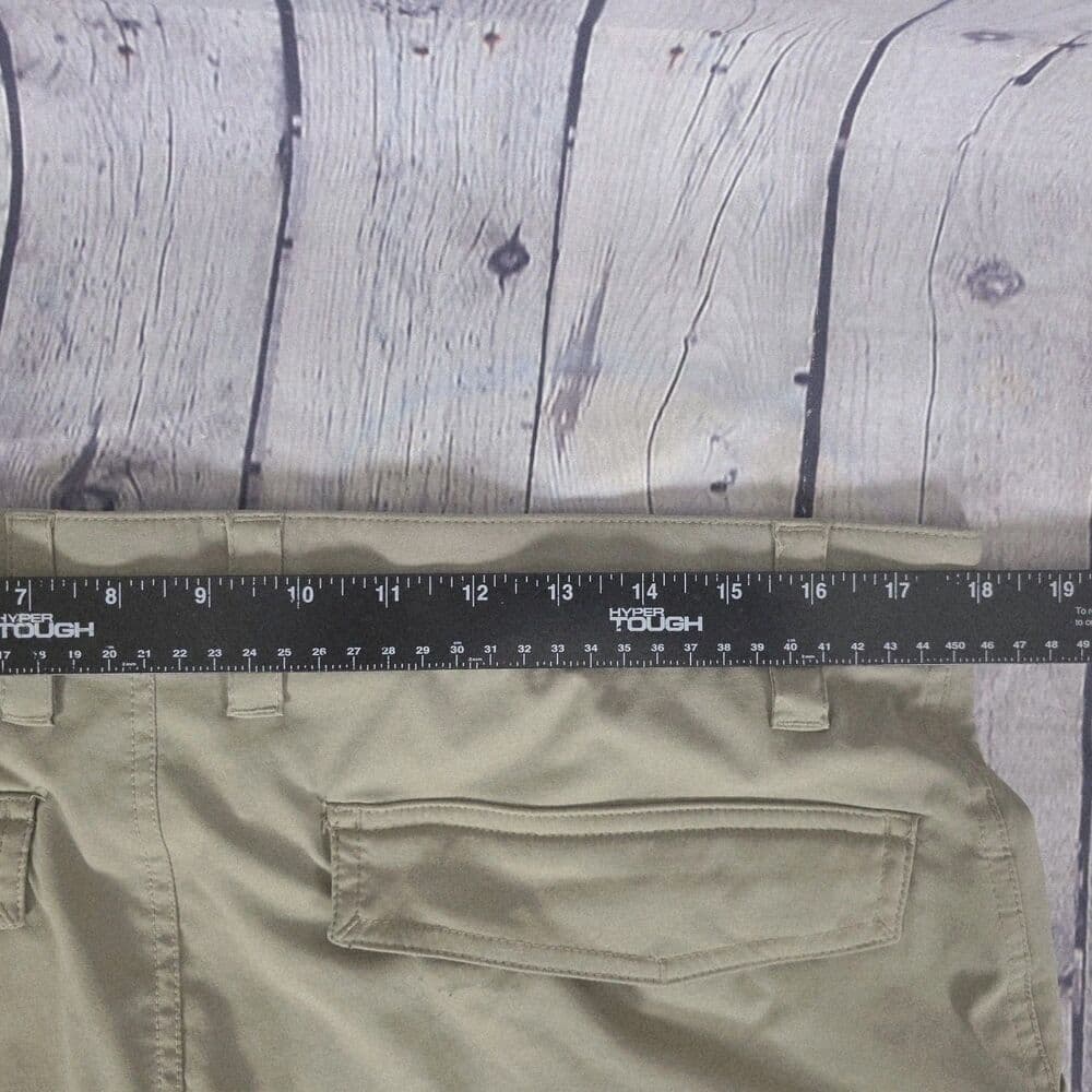 HUK Icon Pro Performance Men's 36x36 Khaki Fishing 50+ Water Repellent Pants - Thumbnail 8