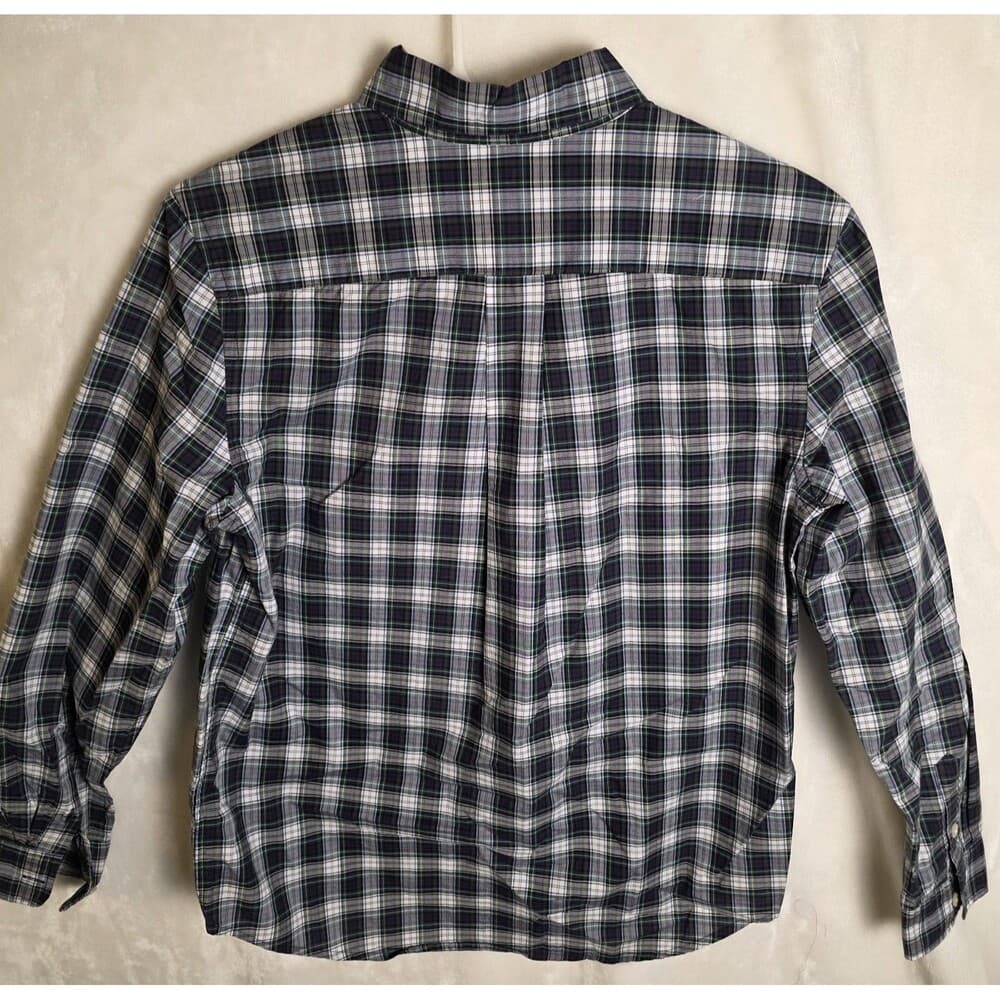 Ralph Lauren Boys Large‎ 14 / 16 Plaid Button Down Shirt - Thumbnail 5