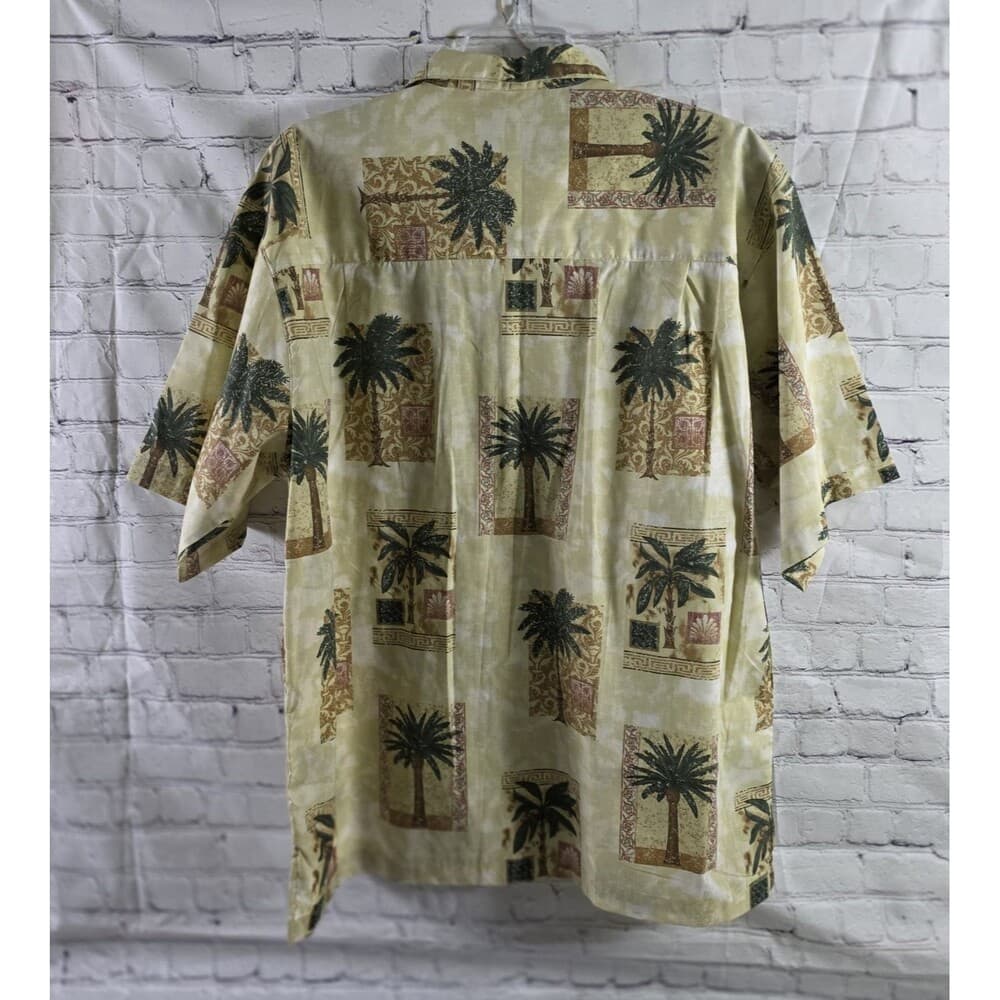 Montego Joe Men's XXL Hawaiian Short Sleeve Button Up Shirt - Thumbnail 5