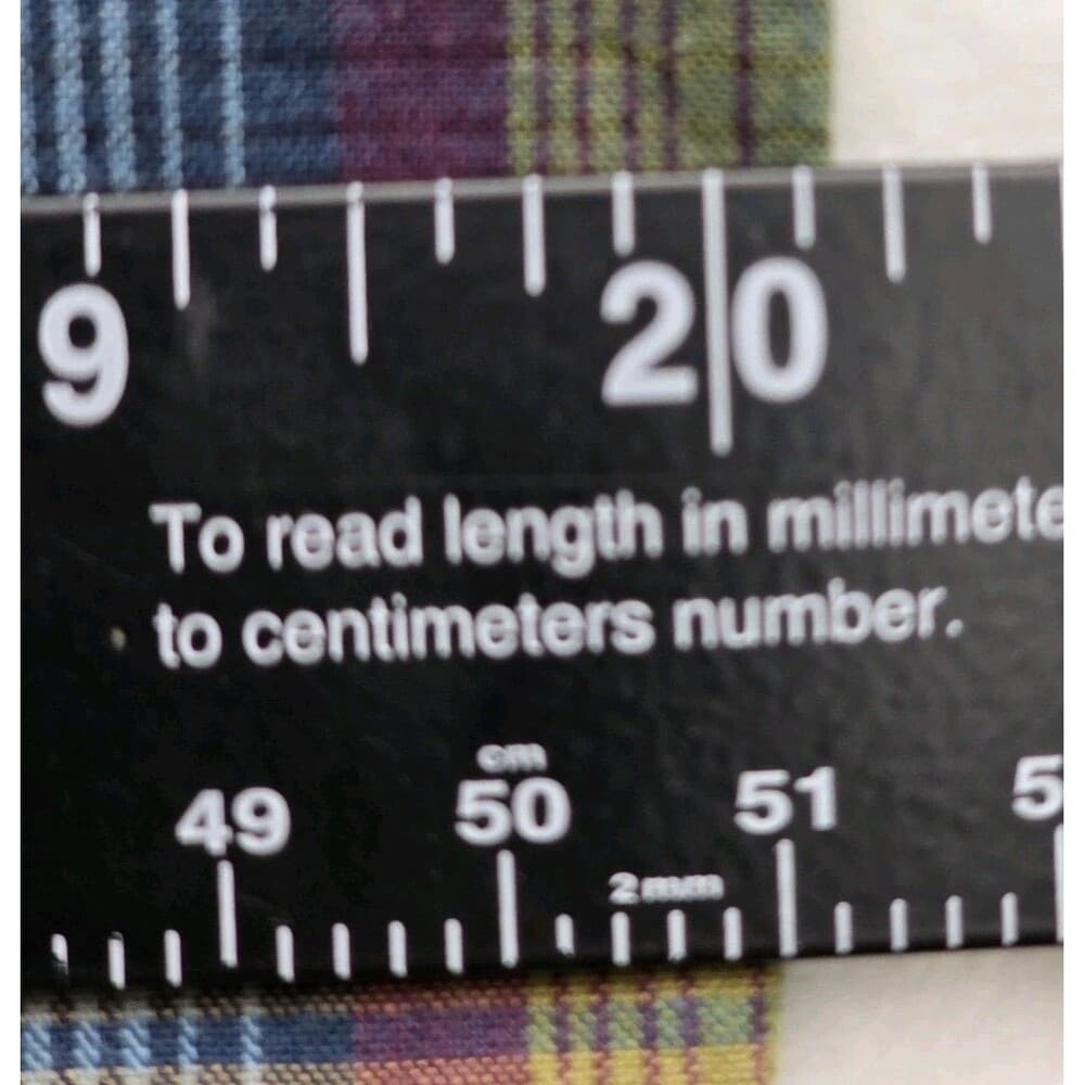 Levi's Red Tab‎ Men's Small Blue & Green Plaid Button Down Long Sleeve Shirt - Thumbnail 5