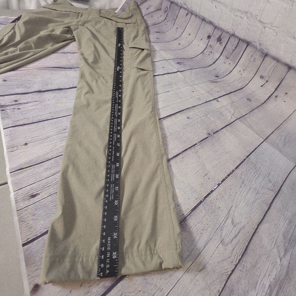 HUK Icon Pro Performance Men's 36x36 Khaki Fishing 50+ Water Repellent Pants - Thumbnail 10