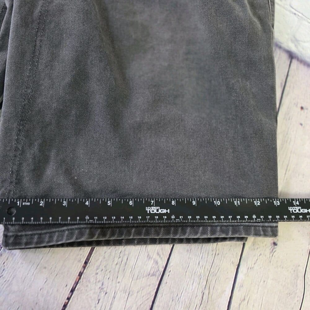 Vintage Marithe Francois Girbaud Men's Size 42 Black Jean Shorts - Thumbnail 9