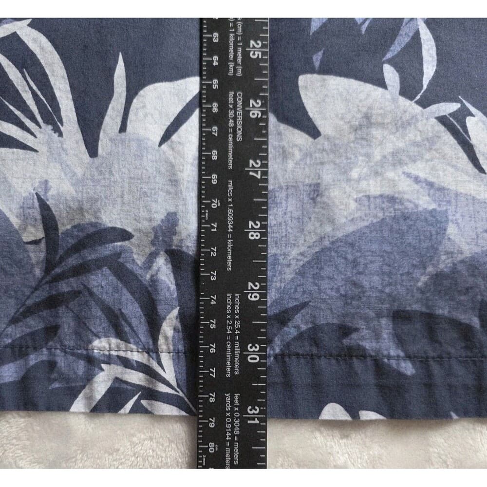 Roundtree & Yorke Men's Large Hawaiian Tropical Short Sleeve Shirt - Thumbnail 9