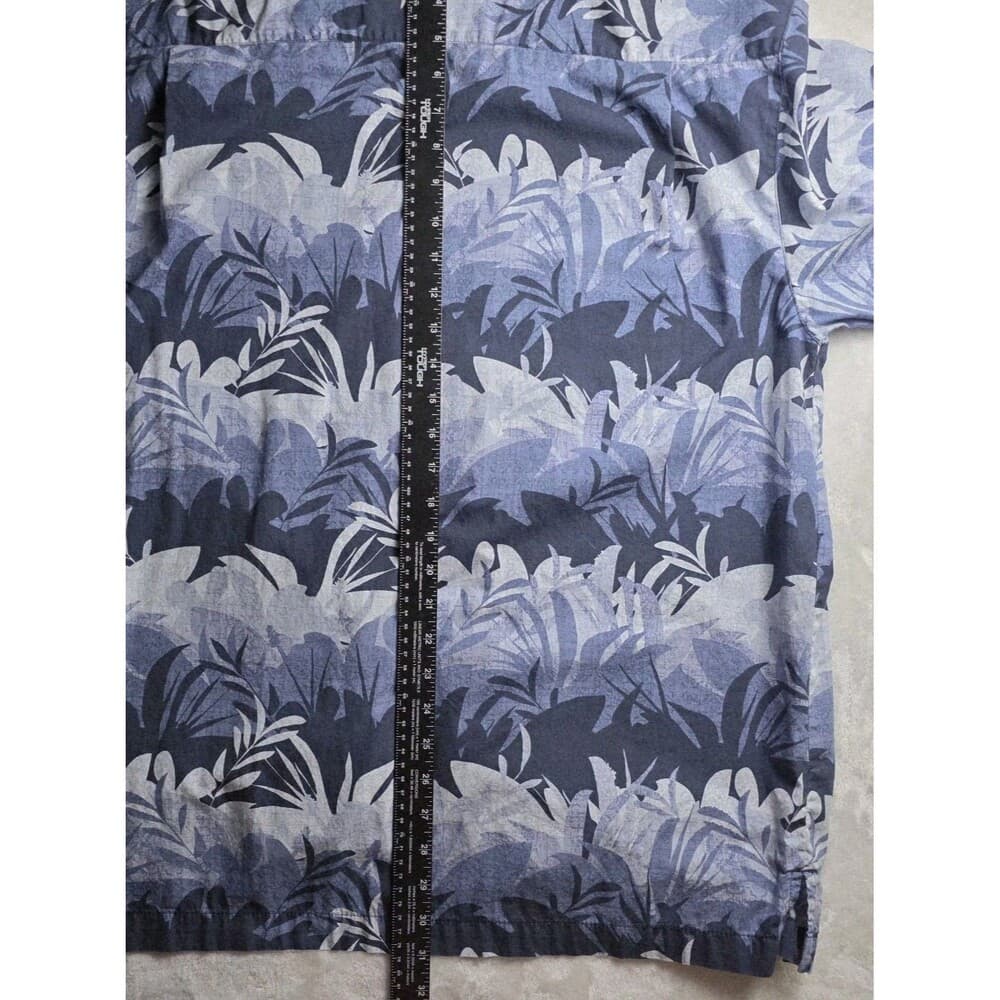 Roundtree & Yorke Men's Large Hawaiian Tropical Short Sleeve Shirt - Thumbnail 10