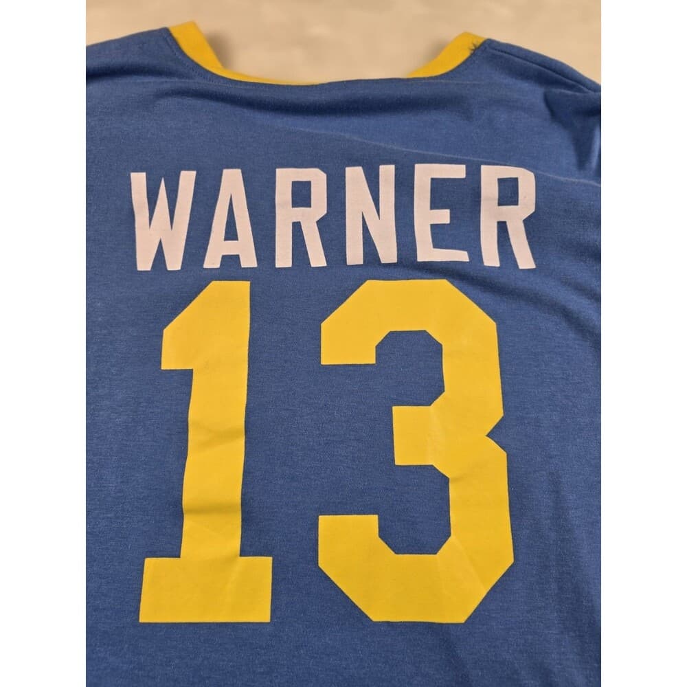 St. Louis Rams Kurt Warner Size XL Retro‎ T-Shirt - Thumbnail 4