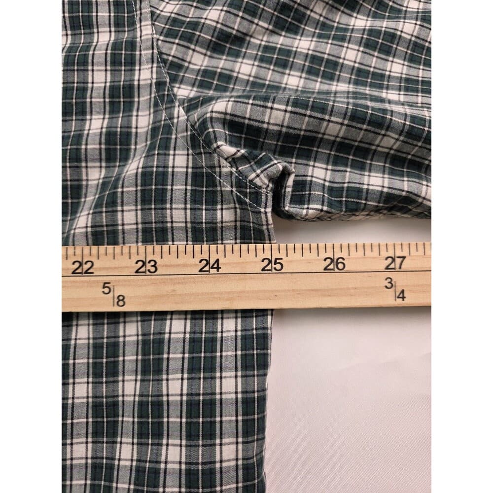 Chaps Mens XL Green Multicolored Button‎ Down Shirt - Thumbnail 3