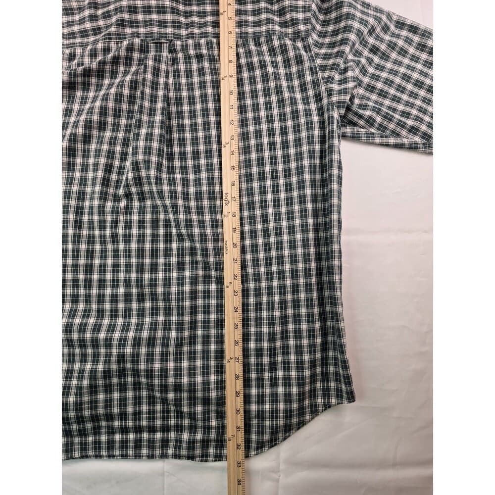 Chaps Mens XL Green Multicolored Button‎ Down Shirt - Thumbnail 4