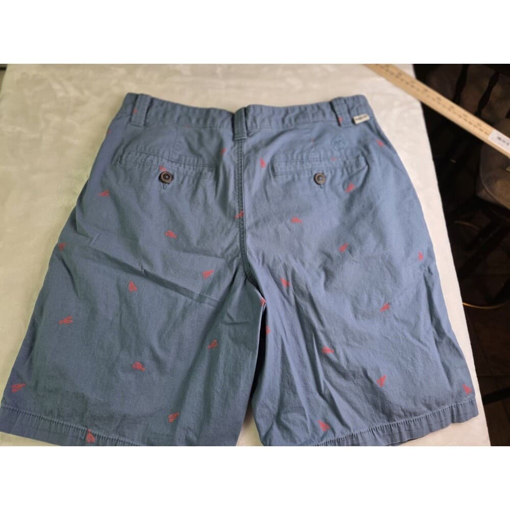 Magellan Shorts Men's Size‎ 33 Chino Blue/Green Shorts - Thumbnail 2