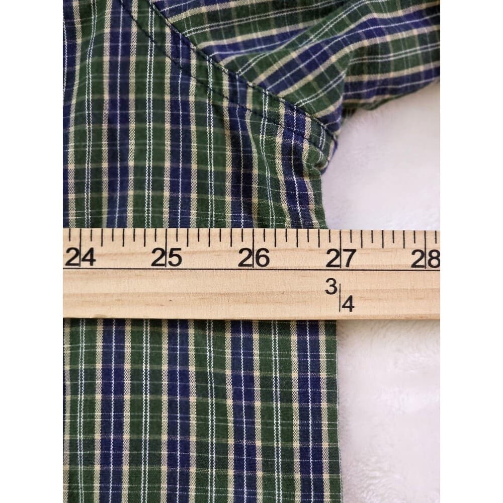 CE Schmidt Workwear Men's XXL Long Sleeve Plaid Button‎ Up Shirt - Thumbnail 6