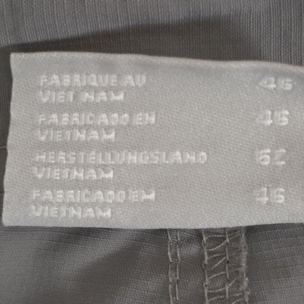Columbia Men's 36 " Gray Nylon Flat Front Cargo Shorts - Thumbnail 8