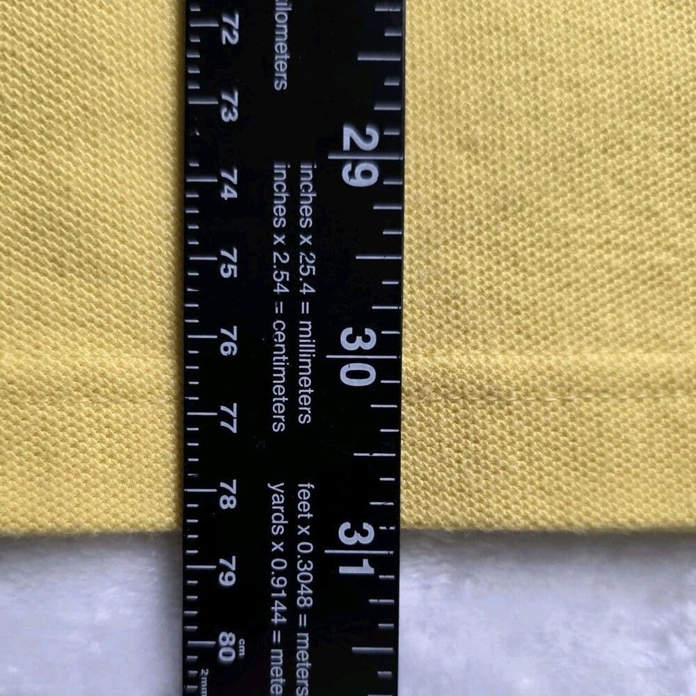 CHAPS Men’s XL Yellow Short Sleeve Polo Shirt‎ - Thumbnail 7