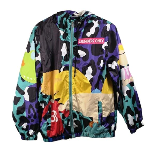 Members Only X Size Small Nickelodeon Windbreaker - Thumbnail 9