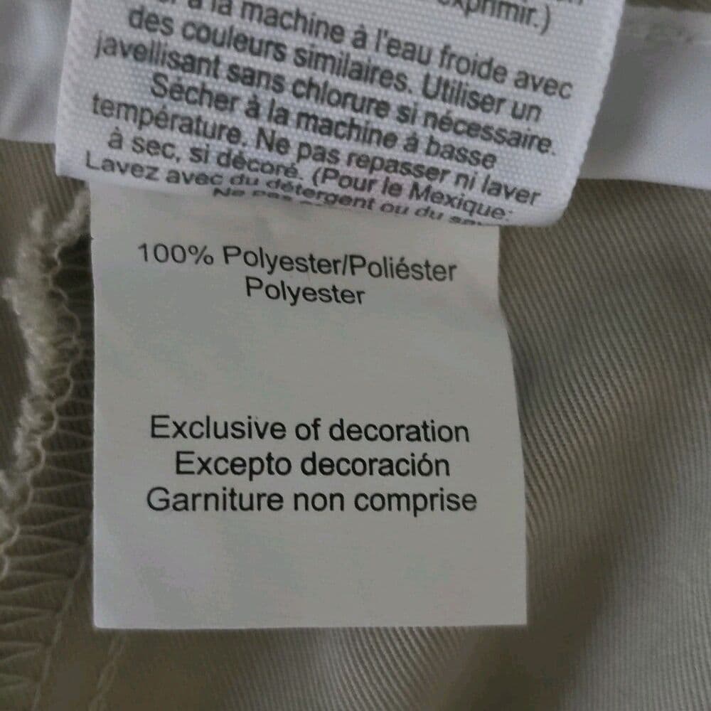 Russell Athletic Men's Khaki 36x48 Pleated Golf Pants - Thumbnail 6