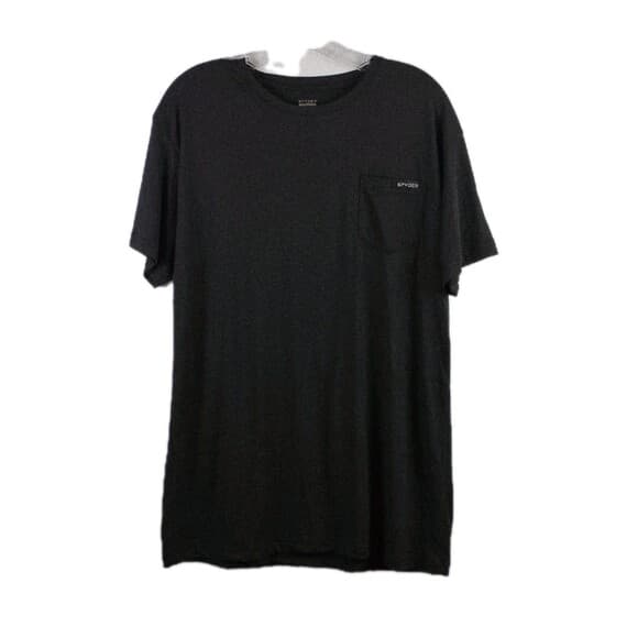Spyder Active Mens XL Black Short Sleeve Stretch Training Shirt - Thumbnail 10