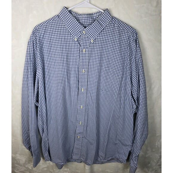 Daniel Cremieux Men's XXL Long Sleeve‎ Checkered Shirt - Thumbnail 6
