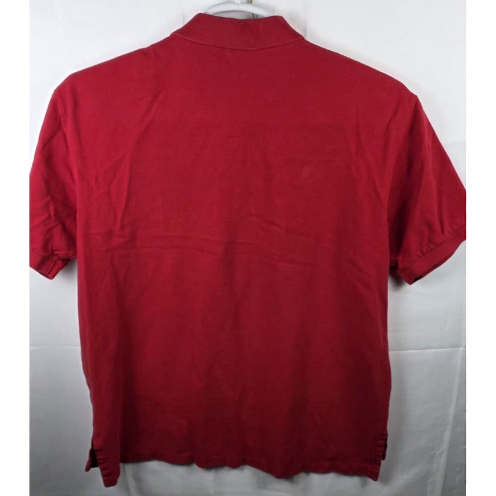 Polo Ralph Lauren Size Large Red Short Sleeve‎ Shirt - Thumbnail 4