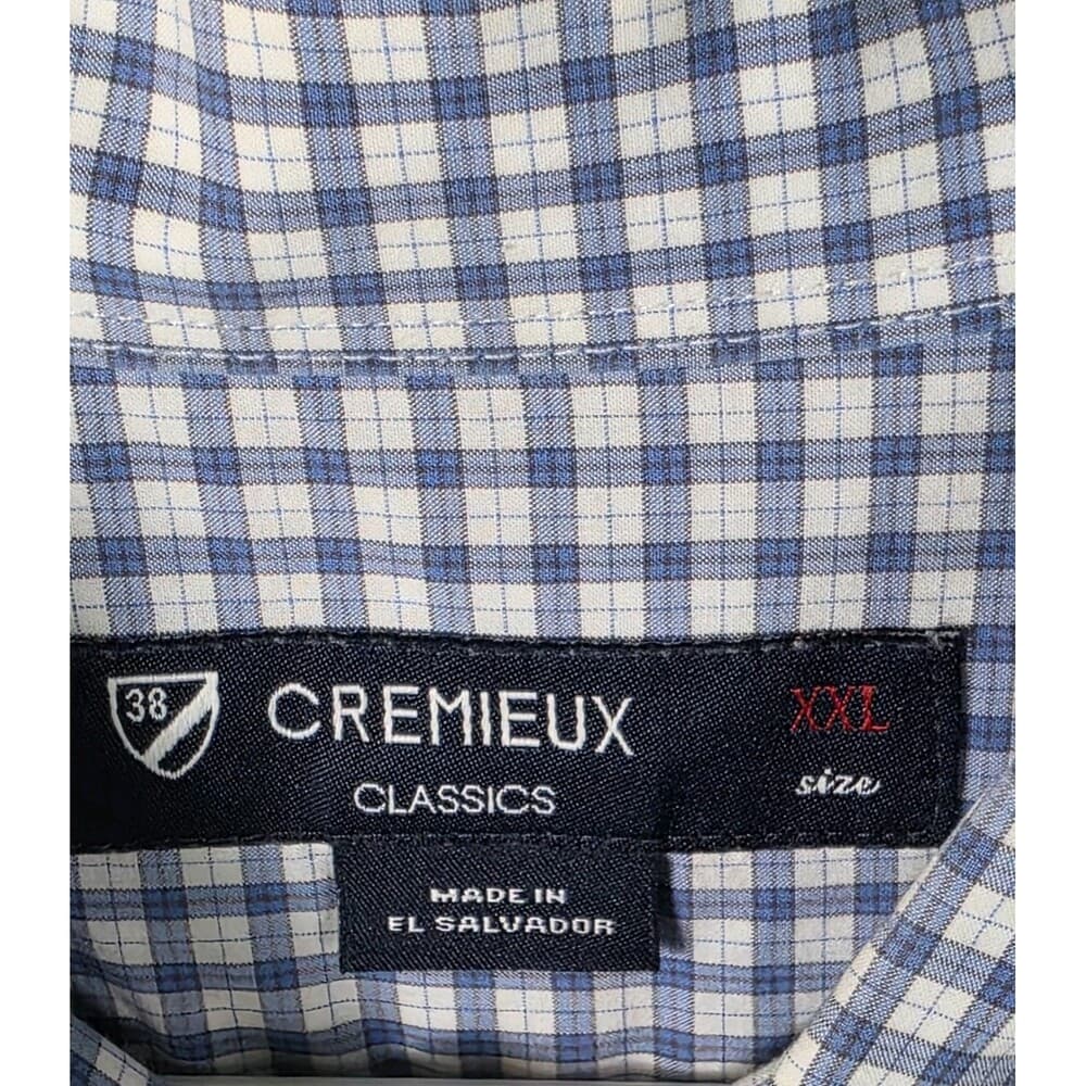 Daniel Cremieux Men's XXL Long Sleeve‎ Checkered Shirt - Thumbnail 2