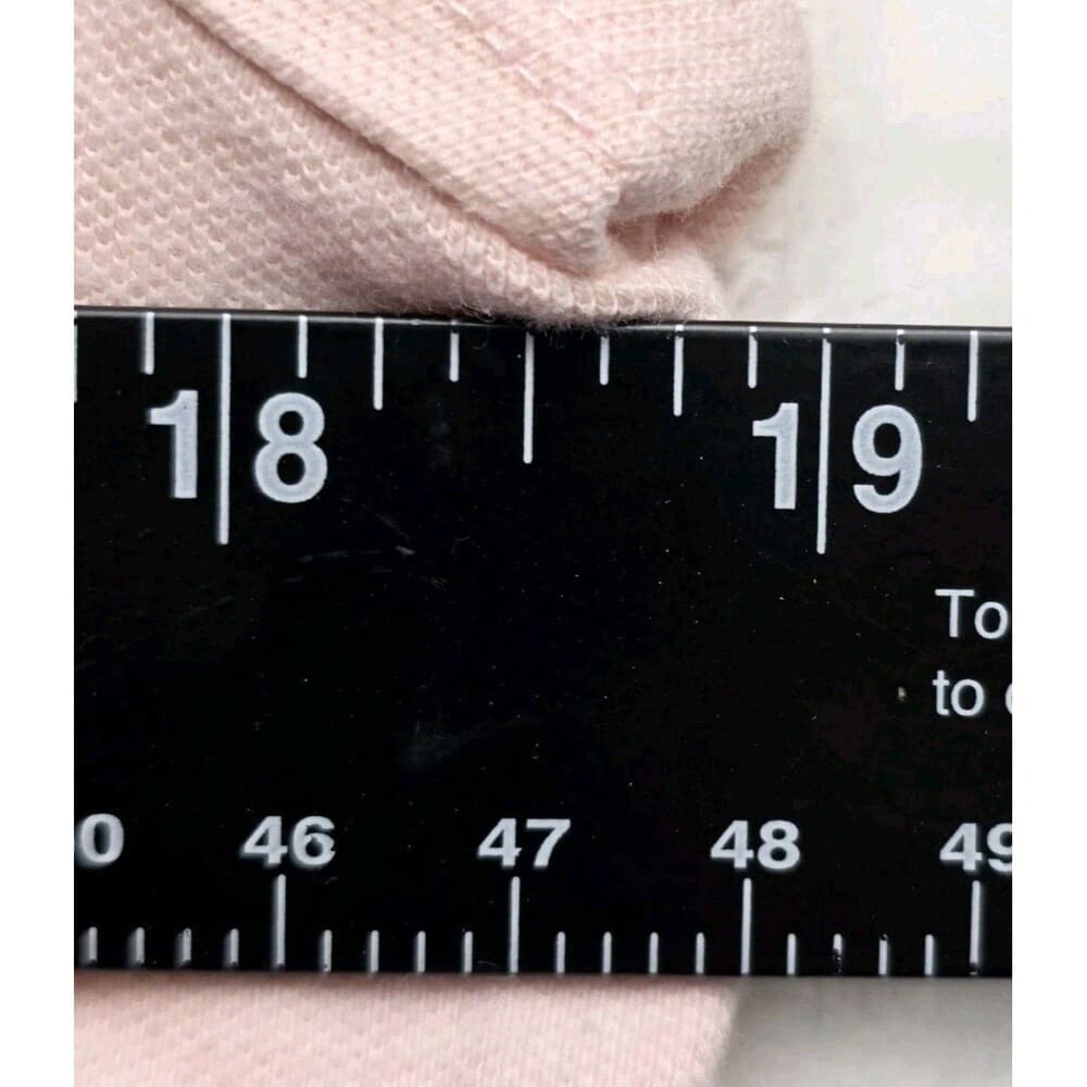 Tommy Hilfiger Women’s Large‎ Pink Short Sleeve Stretch Polo Shirt - Thumbnail 5