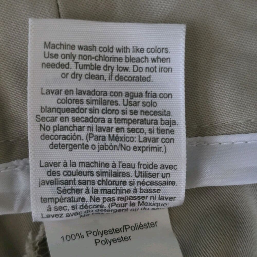 Russell Athletic Men's Khaki 36x48 Pleated Golf Pants - Thumbnail 5