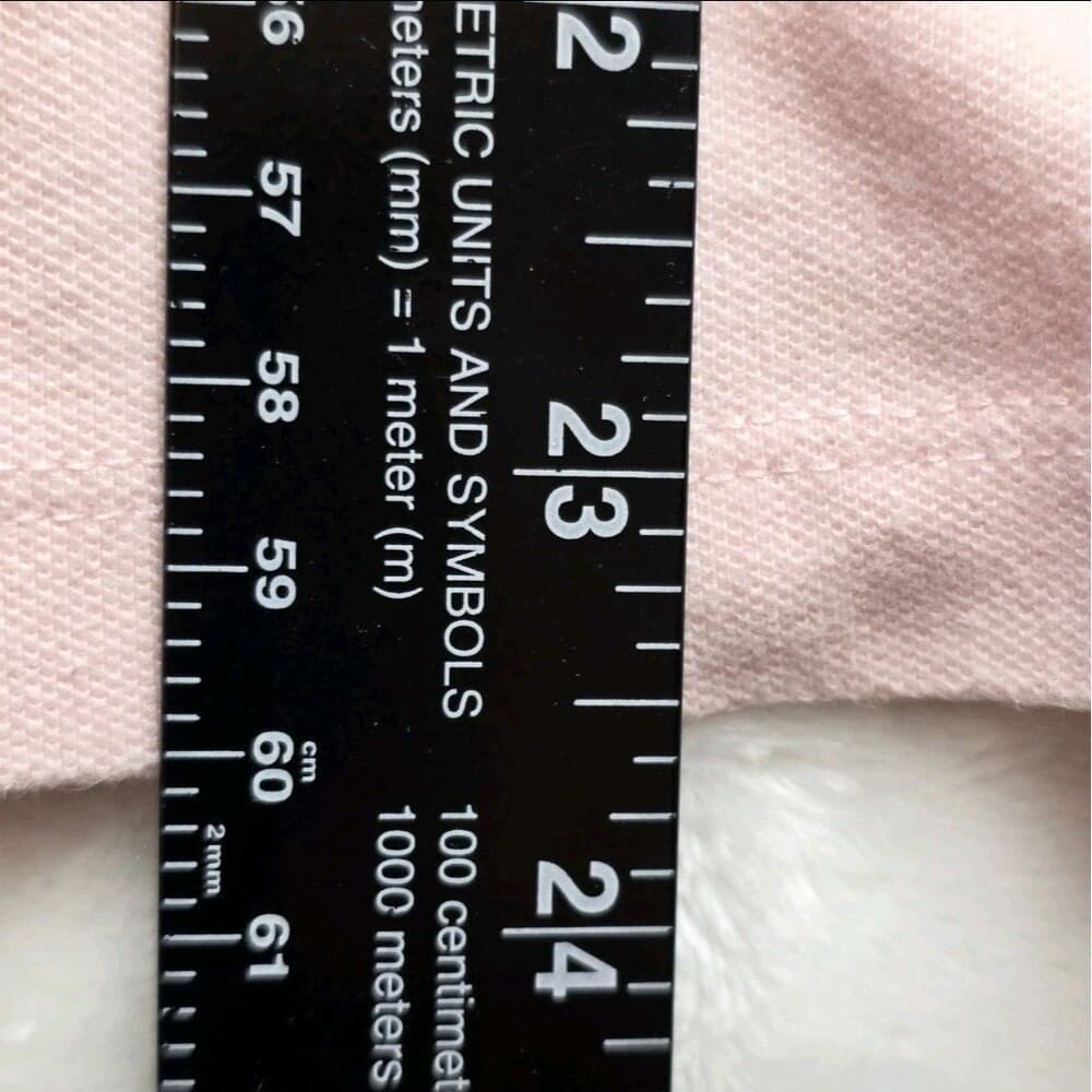 Tommy Hilfiger Women’s Large‎ Pink Short Sleeve Stretch Polo Shirt - Thumbnail 7