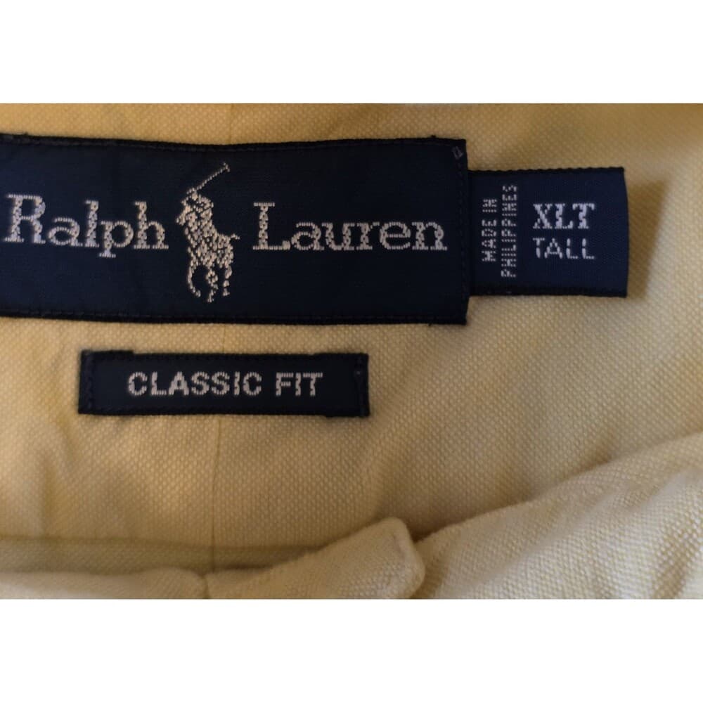 Polo Ralph Lauren Men's XLT‎ Tall Short Sleeve Button Down Shirt - Thumbnail 2