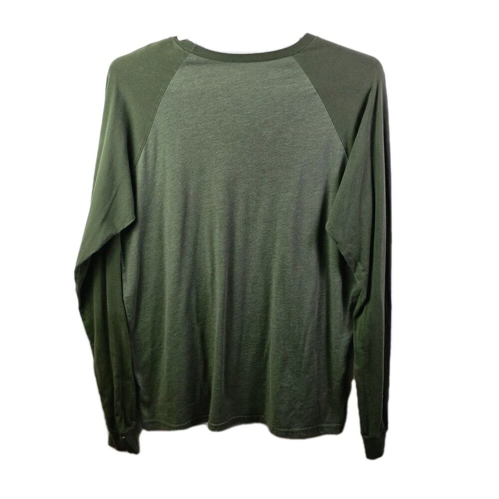 Hurley Men's XXL Green 3/4 Length Raglan T-Shirt * Flawed* - Thumbnail 4
