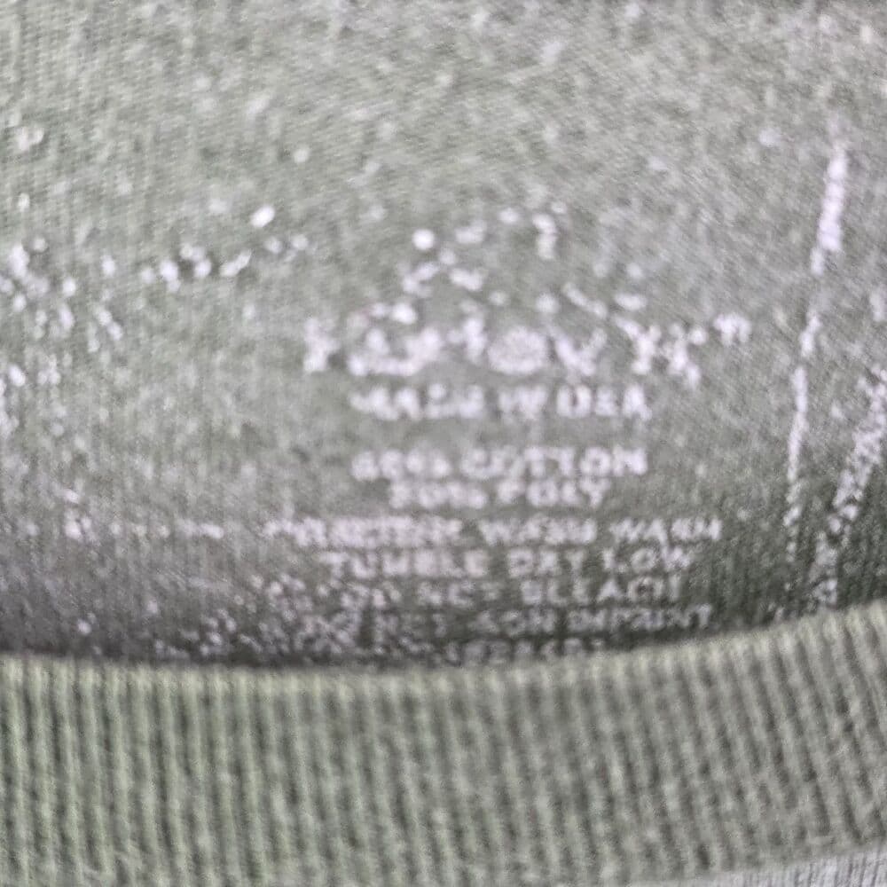 Hurley Men's XXL Green 3/4 Length Raglan T-Shirt * Flawed* - Thumbnail 2