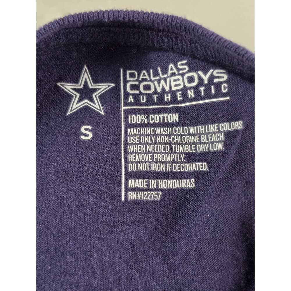 2018 Dallas‎ Cowboys Vs Tampa Bay Buccaneers Size Small Short Sleeve T-Shirt - Thumbnail 2