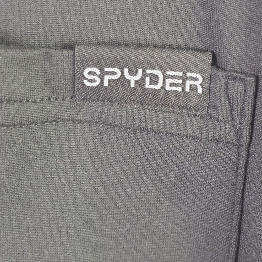Spyder Active Mens XL Black Short Sleeve Stretch Training Shirt - Thumbnail 2