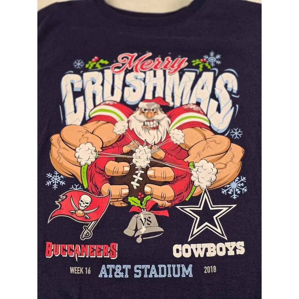 2018 Dallas‎ Cowboys Vs Tampa Bay Buccaneers Size Small Short Sleeve T-Shirt - Thumbnail 6