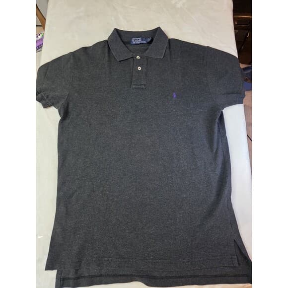Polo by Ralph Lauren Men's Size‎ XXL Black w/ Purple Logo - Thumbnail 6