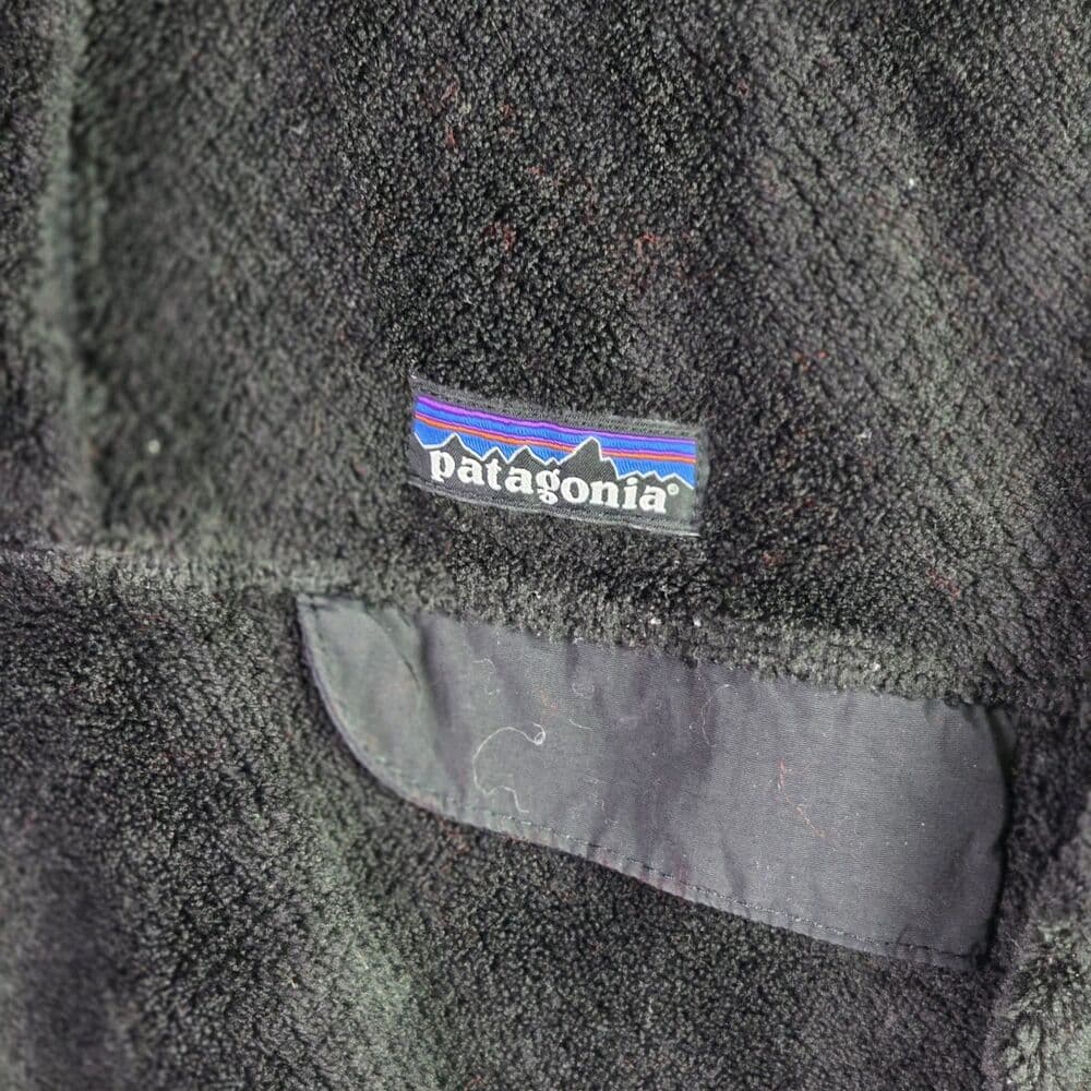 Patagonia Women's Medium Black‎ Fleece Polartec Pullover - Thumbnail 2