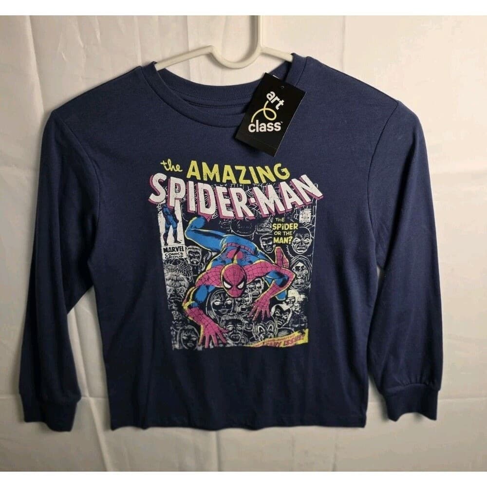 Spiderman Shirt Adult Small Marvel Super Hero Comic Book‎ Retro Mens - Thumbnail 6