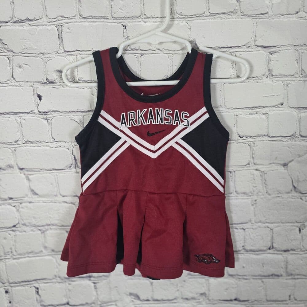 Nike Arkansas Razorback 12 Month 2 Piece Cheerleader Outfit - Thumbnail 4