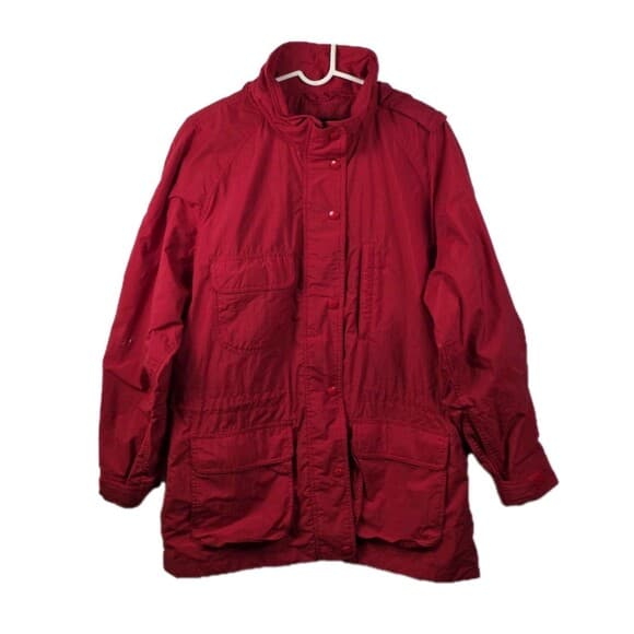 Vintage Eddie Bauer‎ Men's Large Red Jacket (B67) - Thumbnail 8