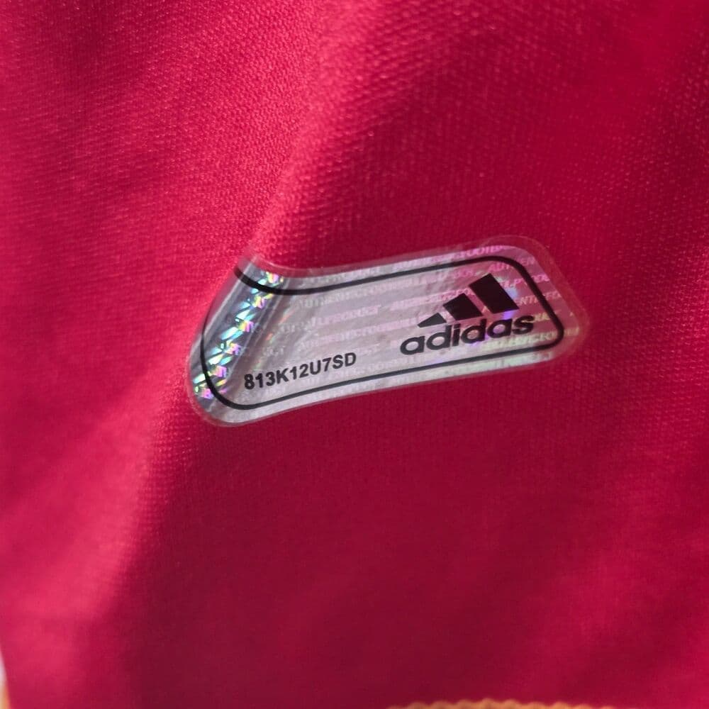 Adidas Uganda Cranes XXL Red / Yellow Soccer Futbol Jersey Climacool - Thumbnail 4