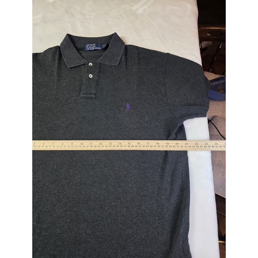 Polo by Ralph Lauren Men's Size‎ XXL Black w/ Purple Logo - Thumbnail 3