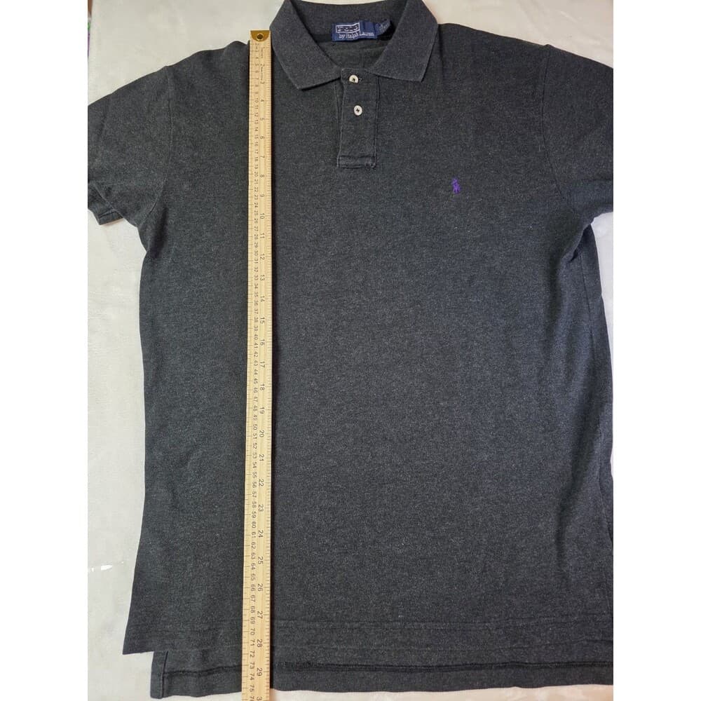 Polo by Ralph Lauren Men's Size‎ XXL Black w/ Purple Logo - Thumbnail 4