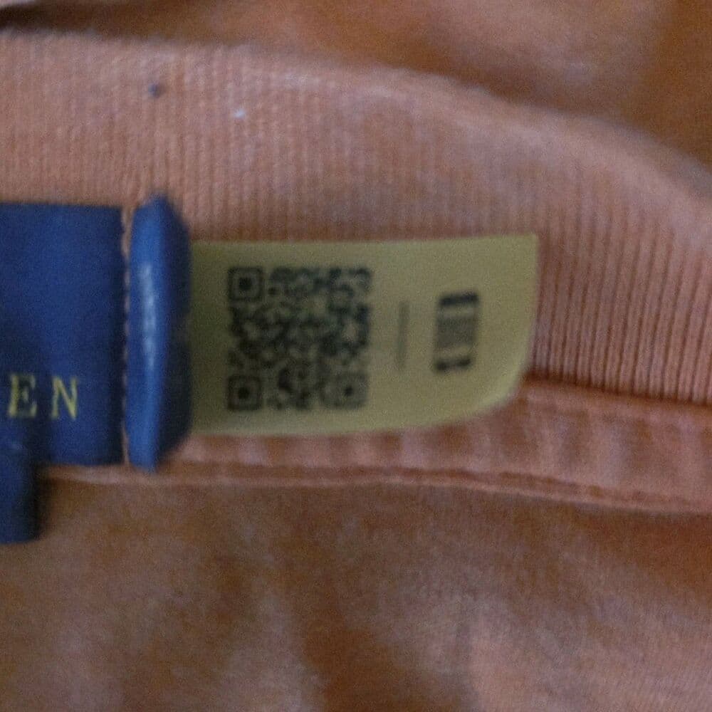 Polo Ralph Lauren Men's XL Orange Classic Fit Short Sleeve Shirt - Thumbnail 4