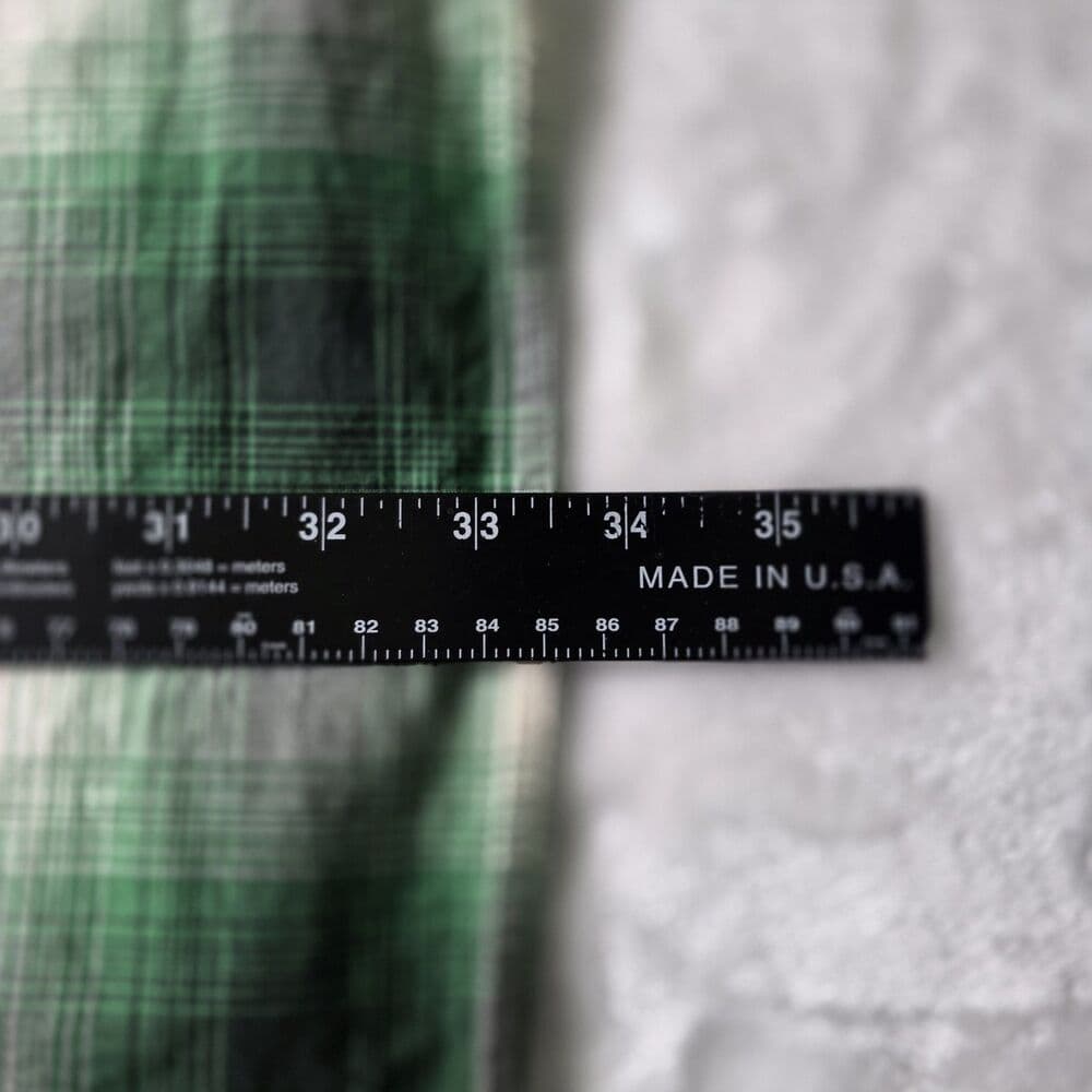Ariat Rebar Men's Large Green Plaid Short Sleeve Workwear Button Down Shirt - Thumbnail 12