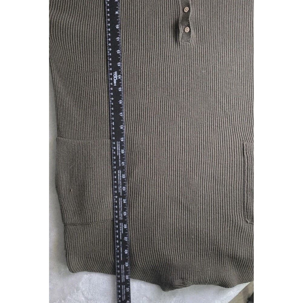 NWT Anrabess Women's Small Olive Green Oversized Romper - Thumbnail 7